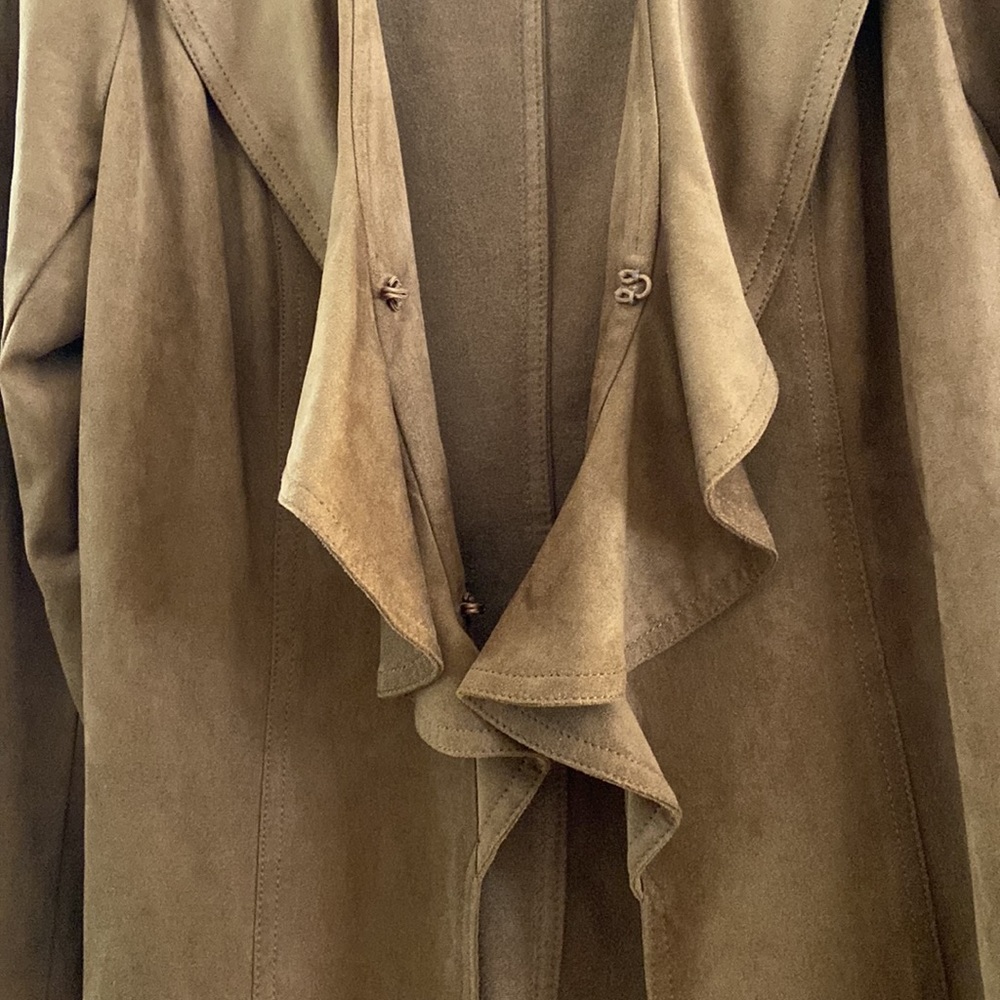Renuar Faux Suede Blazer - Picture 3 of 4